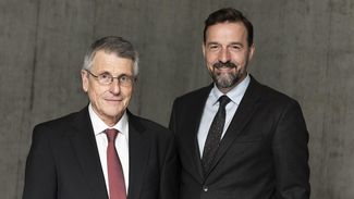 Heinrich M. Lanz, Chairman, and Samuel Bon, CEO of Swisscontact (from left)